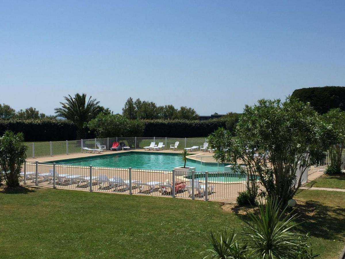 Apercu Mer: Bel Appartement Avec Piscine, Tennis Et Proche Plage - Fr-1-3-450 Bidart Eksteriør bilde