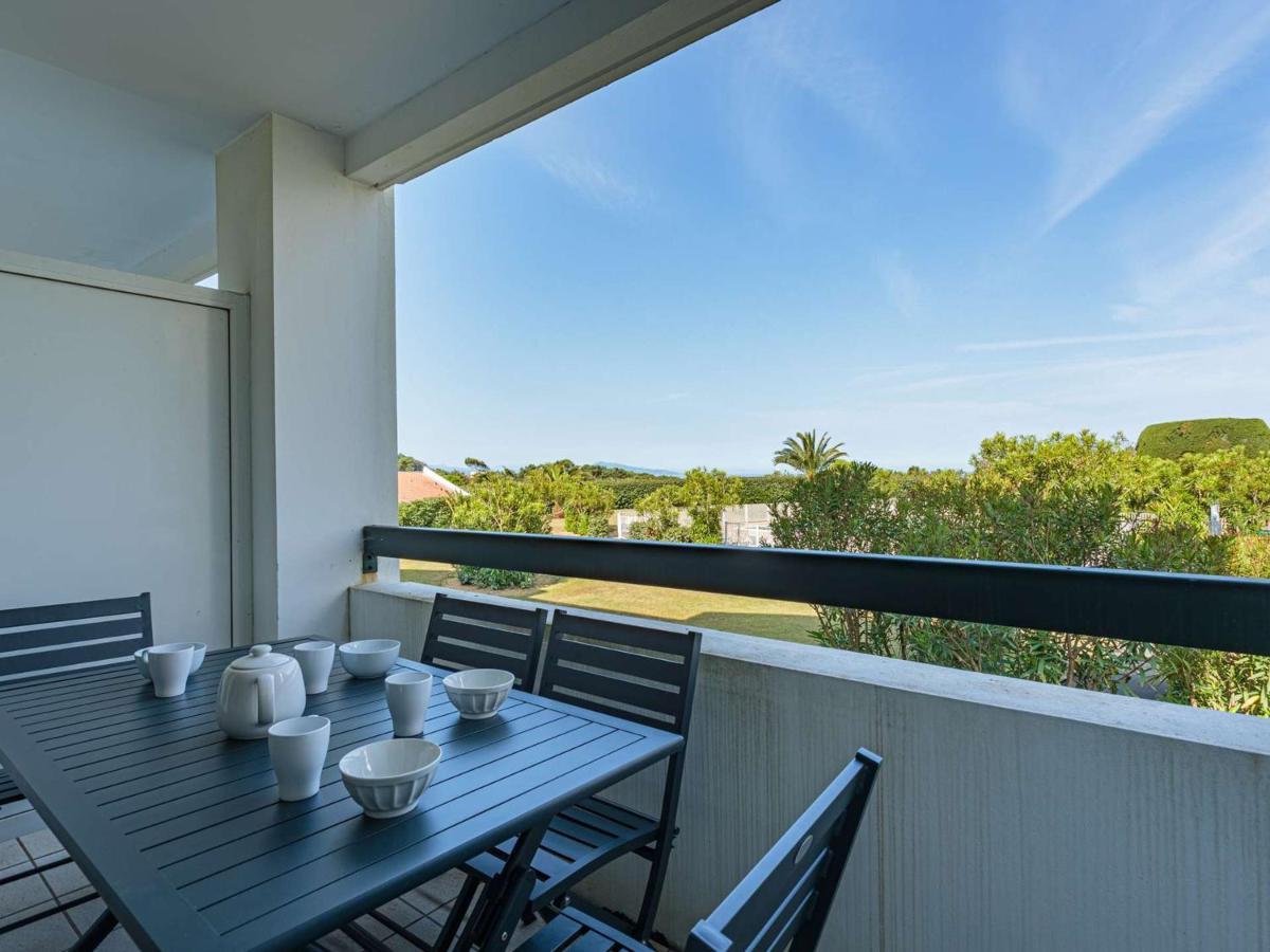 Apercu Mer: Bel Appartement Avec Piscine, Tennis Et Proche Plage - Fr-1-3-450 Bidart Eksteriør bilde